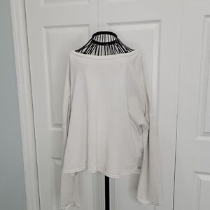 Mustard Seed Elegant Off White Women's Top Size Medium